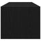 vidaXL - TV-meubel - Zwart - Eiken - 100x31x25,5 - cm - Bewerkt - Hout