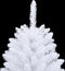 vidaXL - Kunstkerstboom - met - scharnieren - en - standaard - 120 - cm - wit