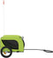 vidaXL - Hondenfietstrailer - oxford - stof - en - ijzer - groen - en - zwart