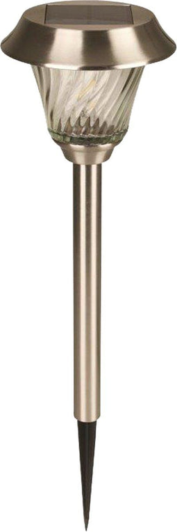 Luxform - Solar Tuinlamp - Michigan - 50 Lumen - Intelligent Hybride - Werkend op zonne-energie