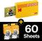 Kodak Mini 2 Retro - Draagbare fotoprinter - 4PASS-technologie - Geel + 60 Sheets (60 stuks)