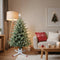 vidaXL - Kerstboomstandaard - 61x61x15,5 - cm - wit
