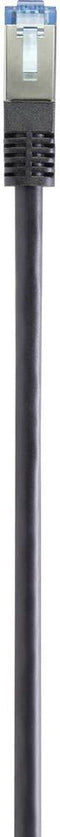 Renkforce RF-4673688 RJ45 Netwerkkabel, patchkabel CAT 6A S/FTP 2.00 m Zwart UV-bestendig 1 stuk(s)