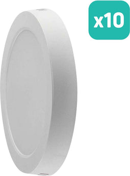 V-TAC VT-60006-RD - LED Minipaneel - 6W 660 Lumen 4000K - Wit (set van 10)