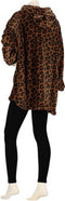 Apollo Ladies Huggle Hoodie Print Bruin