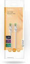 Nedis CAT7 Netwerkkabel - S/FTP - RJ45 Male - RJ45 Male - 2.00 m - Snagless - Rond - LSZH - Wit - Doos