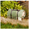 Picknickkleed Polo Geblokt Groen - Wol - Leren Draagset - Waterdicht - 145x183cm - Tweedmill