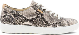 ECCO Soft 7 - Dames Sneakers - Leer - Groen - Maat 36