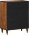 vidaXL - Dressoir - 60x33x75 - cm - Massief - Mango - Hout