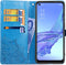 iMoshion Hoesje Geschikt voor Oppo A53s / A53 Hoesje Met Pasjeshouder - iMoshion Mandala Bookcase - Turquoise