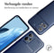 iMoshion Hoesje Geschikt voor Realme 9 Pro Hoesje Siliconen - iMoshion Carbon Softcase Backcover - Blauw