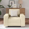 vidaXL - Crème - Ligzetel - 59 - cm - Stof