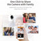 Higestone Smart Camera - Babyfoon met camera - HD 1080P - WiFi - Nachtzicht tot 10m - Zwart
