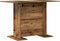 vidaXL - Eettafel - Oud - Hout - 110x60x75 - cm - Bewerkt - Hout