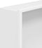 vidaXL - Douchenis - 32x62x9 - cm - roestvrijstaal - matwit