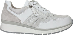 Gabor 306 - Lage Sneakers - Imitatieleer - Wit - Maat 37