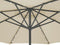 Beliani RAPALLO - Led Parasol - Beige - Kunststof