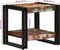 vidaXL - Koffietafel - Multicolor - 40x50x38 - cm - Massief - Gerecycled - Hout