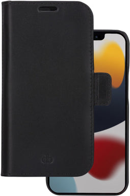 D. Bramante iPhone 13 - Flip cover - Leer - Krasbestendig - Zwart