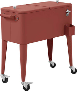 Essentials Icy Koelbox met Wieltjes Terracotta - 91371