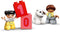 LEGO DUPLO Getallentrein - Leren tellen - 10 cijferstenen (10954)