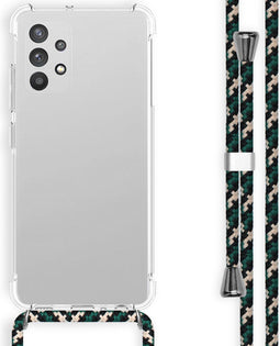 imoshion Hoesje Geschikt voor Samsung Galaxy A32 (4G) Hoesje Met Koord - imoshion Backcover met koord - Transparant