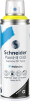 Schneider spuitbus verf - Paint-it 030 - DIY spuitverf - acrylverf - 200ml - licht geel pastel - S-ML03052062