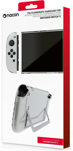 Nacon Switch 2 - Polycarbonate Hardcase - Bescherming tegen krassen en stoten - Wit