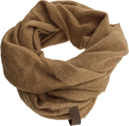 LOT83 Loop sjaal Lola - Omslagdoek - Comfortabel en zacht - Camel (1 Size fits all)