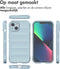 iMoshion Hoesje Geschikt voor iPhone 13 Hoesje Siliconen - iMoshion EasyGrip Backcover - Lichtblauw