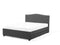 MONTPELLIER - Bed opbergruimte LED - Grijs - 180 x 200 cm - Polyester