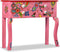 vidaXL - Wandtafel - handgeschilderd - massief - mangohout - roze