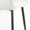 Light & Living Eetkamerstoel Emily - Bouclé - Crème