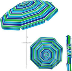 Coast Strandparasol - Kantelbaar - Ø250 cm - UV 50+ - Groen