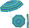 Coast Strandparasol - Kantelbaar - Ø250 cm - UV 50+ - Groen