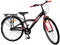 Volare Thombike - Kinderfiets - 26 inch - 3 versnellingen - Zwart Rood