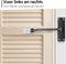 Verstelbare Deurdranger - Deurveer - t/m 40KG - Gerecycled Aluminium