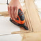 BLACK+DECKER BEW230 - Detailschuurmachine - 55W - Draaibare zool - Oranje Zwart