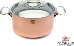 De Buyer Prima Matera braadpan koper/rvs 20 cm inductie