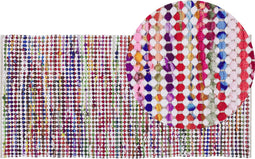 BELEN - Laagpolig vloerkleed - Multicolor - 80 x 150 cm - Polyester