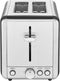 Solis Toaster Steel 8002 - Broodrooster - Extra brede toastsleuven - Edelstaal