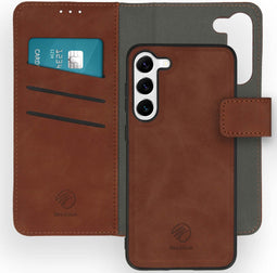 iMoshion Hoesje Geschikt voor Samsung Galaxy S23 Plus Hoesje Met Pasjeshouder - iMoshion Uitneembare 2-in-1 Luxe Bookcase - Bruin