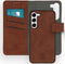 iMoshion Hoesje Geschikt voor Samsung Galaxy S23 Plus Hoesje Met Pasjeshouder - iMoshion Uitneembare 2-in-1 Luxe Bookcase - Bruin