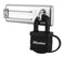 Masterlock 7804704EURD - Overvalslot - Hangslot 40 mm - Zilver Zwart