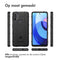 imoshion Hoesje Geschikt voor Motorola Moto E40 / Moto E30 / Moto E20 Hoesje Siliconen - imoshion Rugged Shield Backcover - Zwart