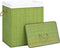 vidaXL - Wasmand - met - 1 - vak - 83 - L - bamboe - groen