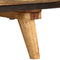 vidaXL - Tv-meubel - 140x30x45 - cm - massief - mangohout