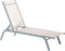 Solstol DKD Home Decor liggend PVC Aluminium (191 x 58 x 98 cm)