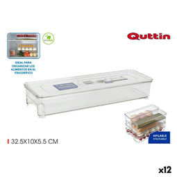 Multi-Functionele Organiser Quttin Met deksel 12 Stuks