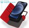 iMoshion Hoesje Geschikt voor iPhone 13 Pro Hoesje Met Pasjeshouder - iMoshion Uitneembare 2-in-1 Luxe Bookcase - Rood